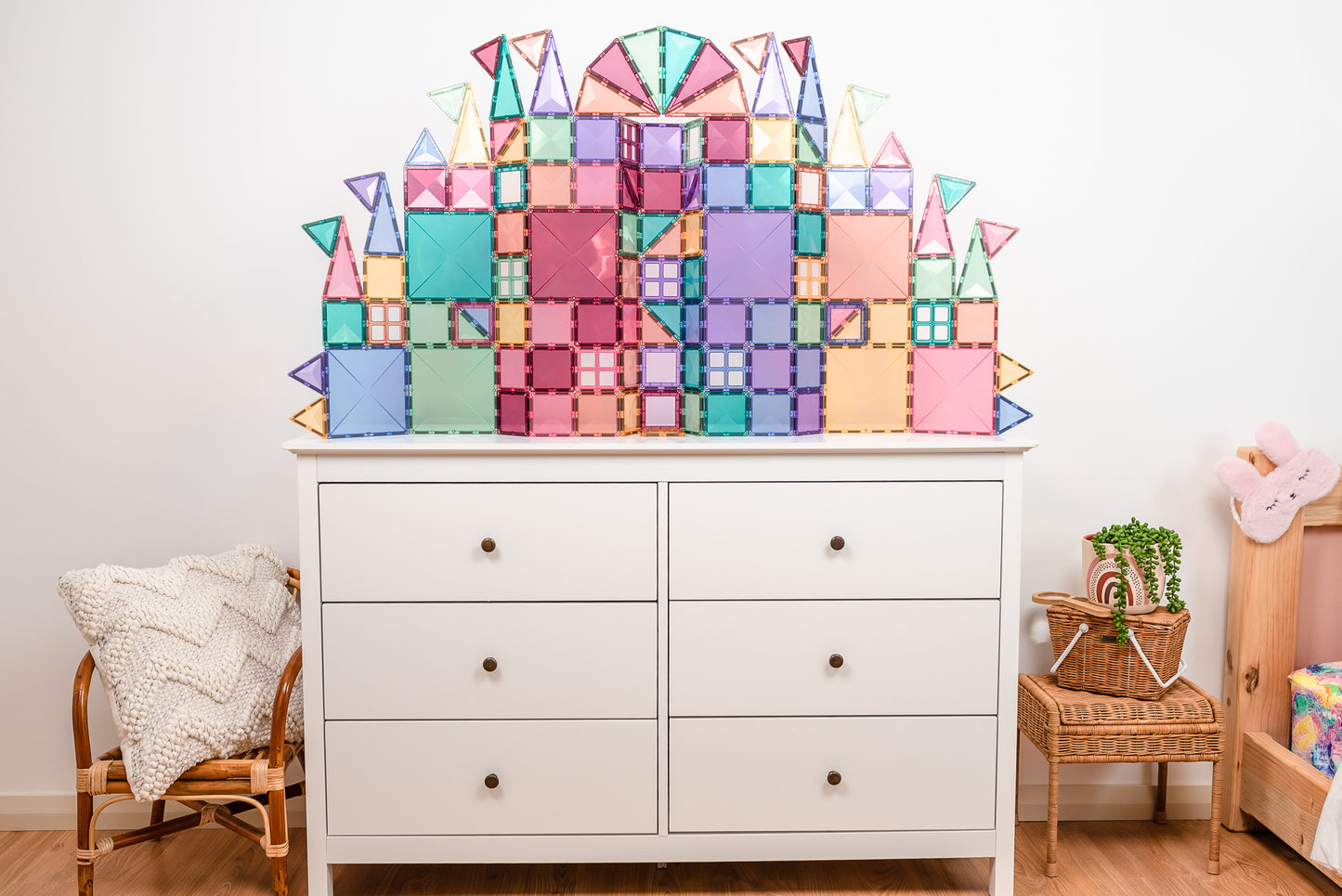 CONNETIX Tiles - Pastel Creative Pack 120 Piece