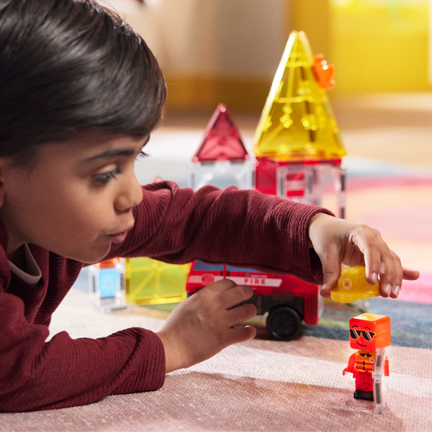 MAGNA-TILES® Fire Rescue 27-Piece Set