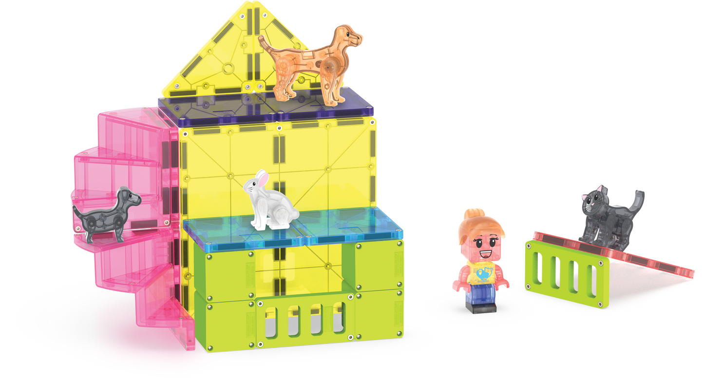 MAGNA-TILES® Pet Playhouse 50-Piece Set