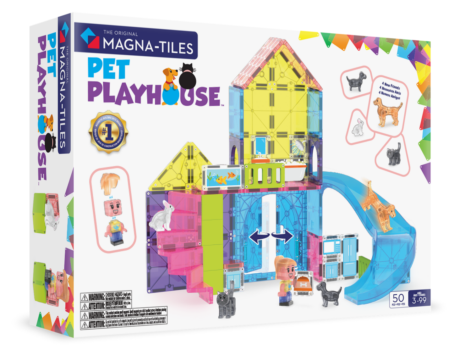 MAGNA-TILES® Pet Playhouse 50-Piece Set