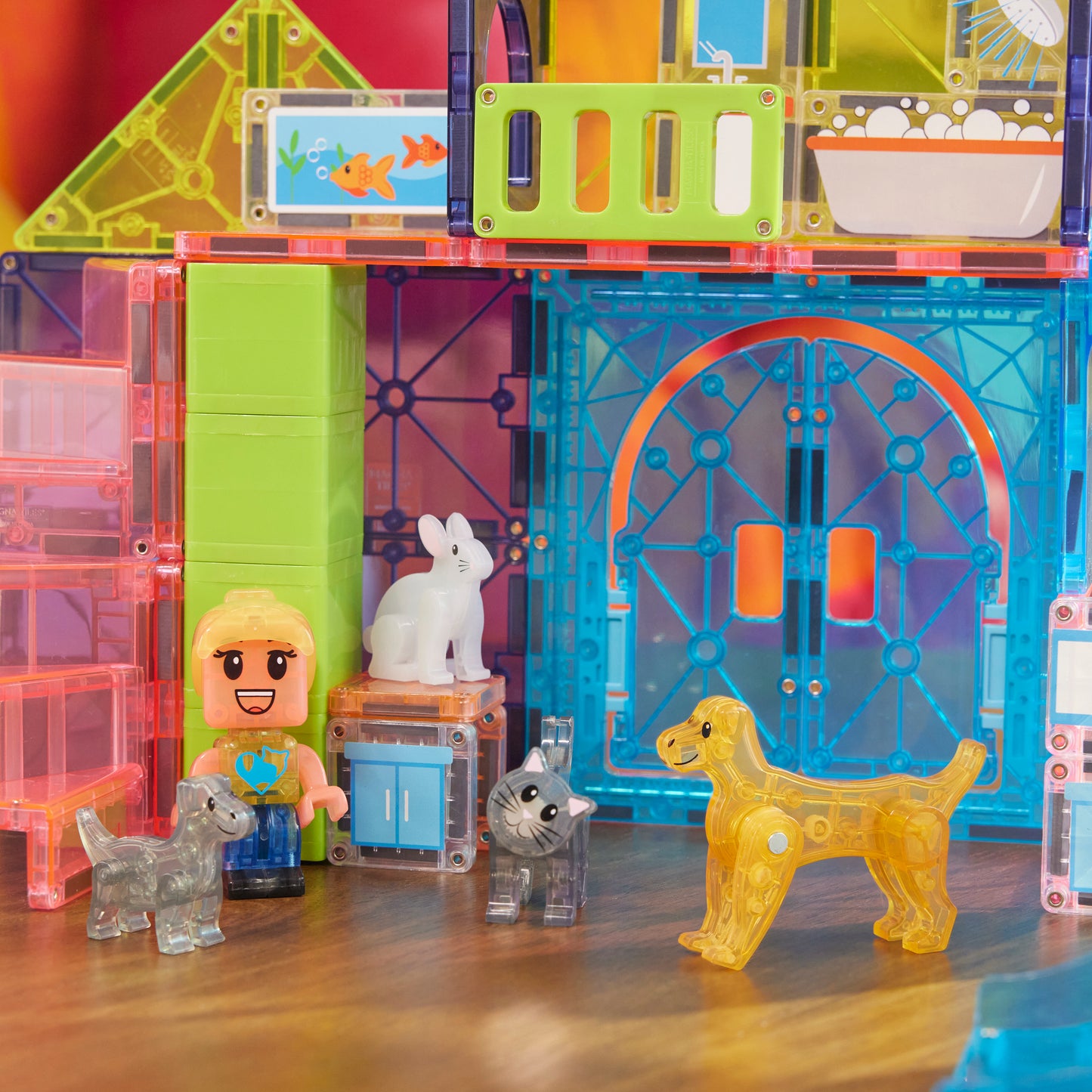 MAGNA-TILES® Pet Playhouse 50-Piece Set