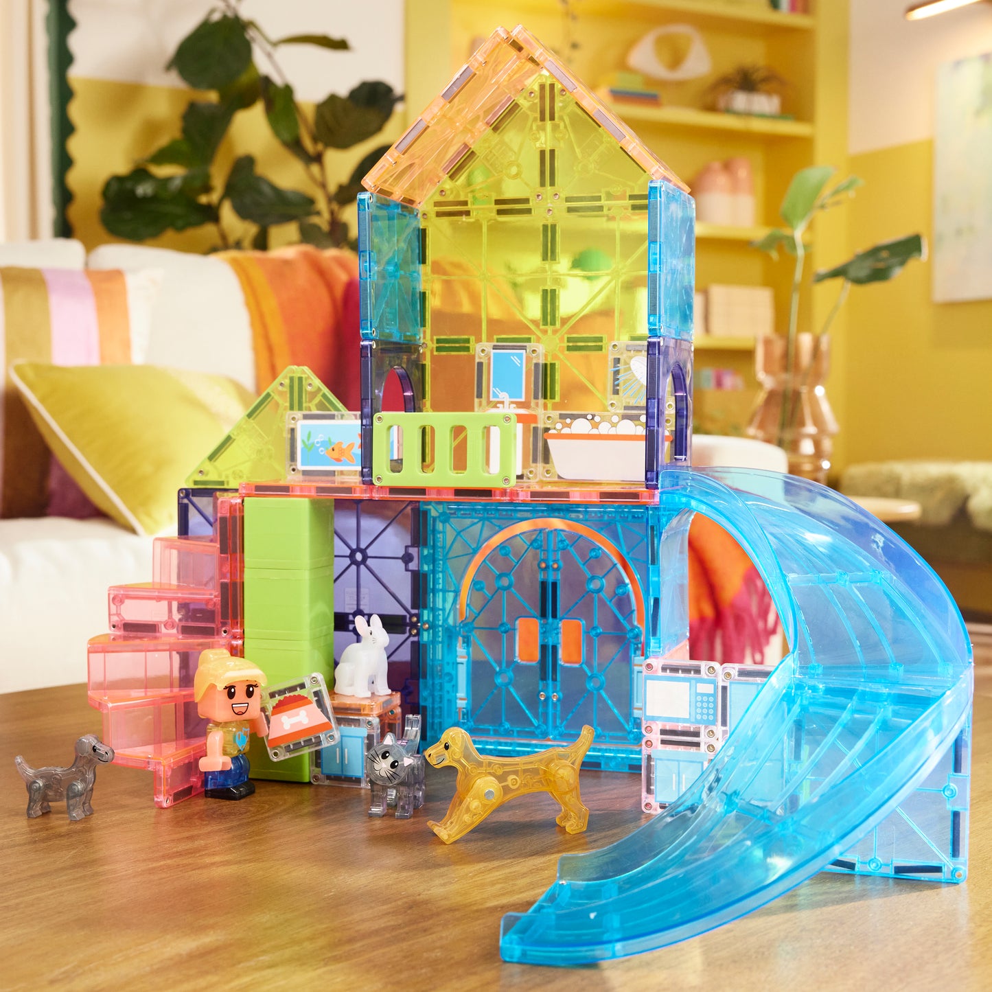 MAGNA-TILES® Pet Playhouse 50-Piece Set
