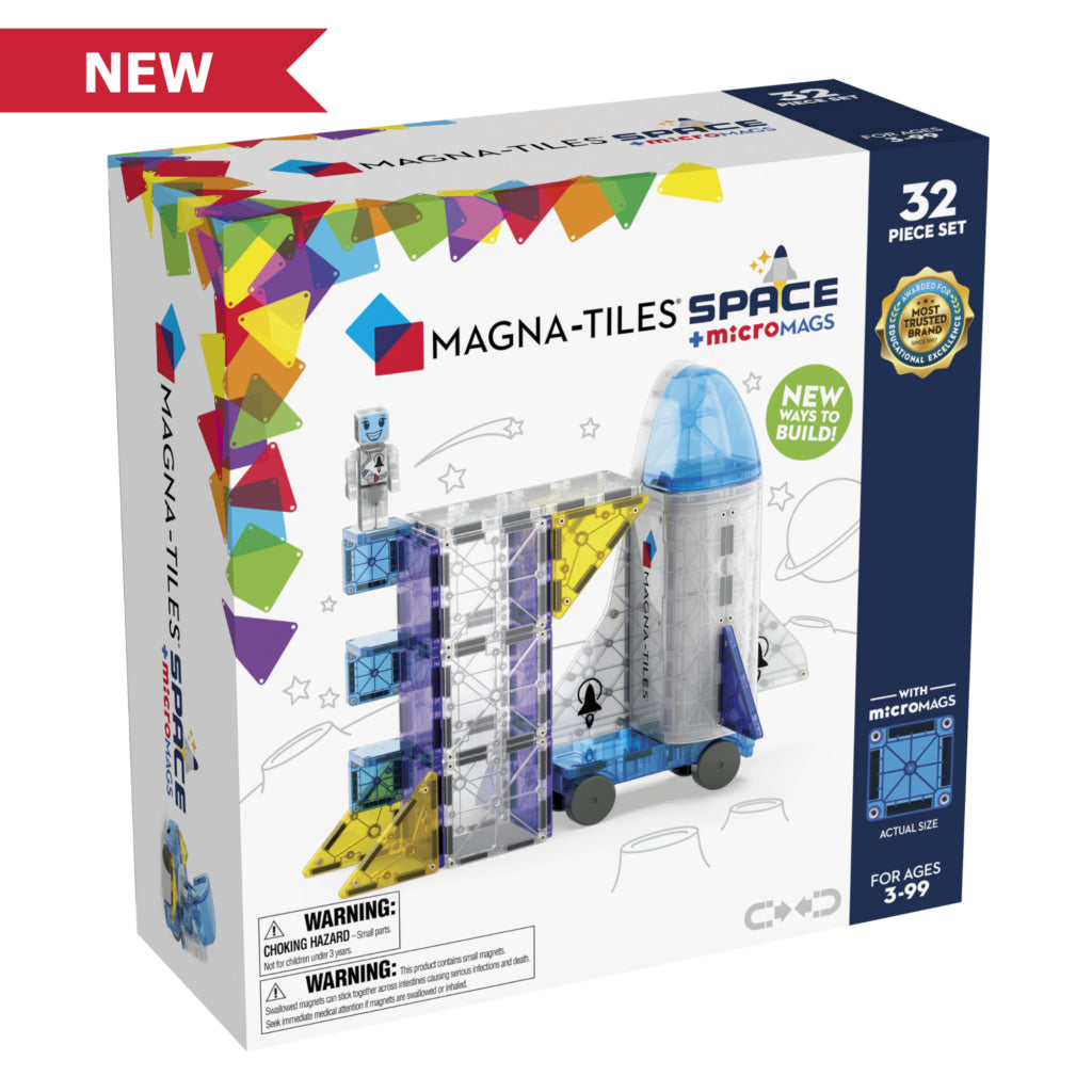 MAGNA-TILES® Space 32-Piece Set