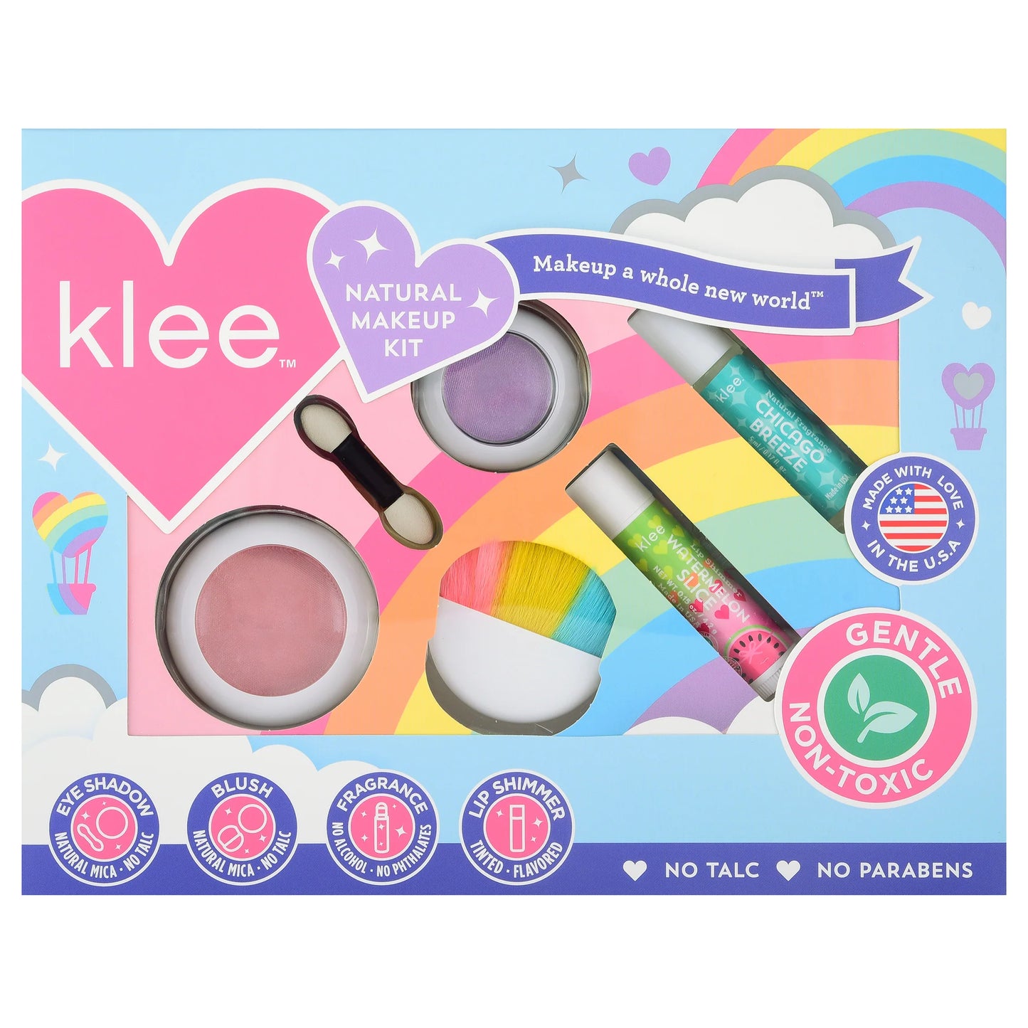 Rainbow Dream 4-Piece Makeup Kit-Sun Comes Out