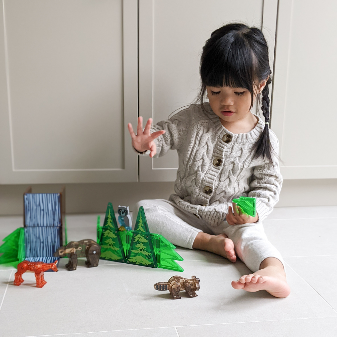 MAGNA-TILES® Forest Animals 25-Piece Set