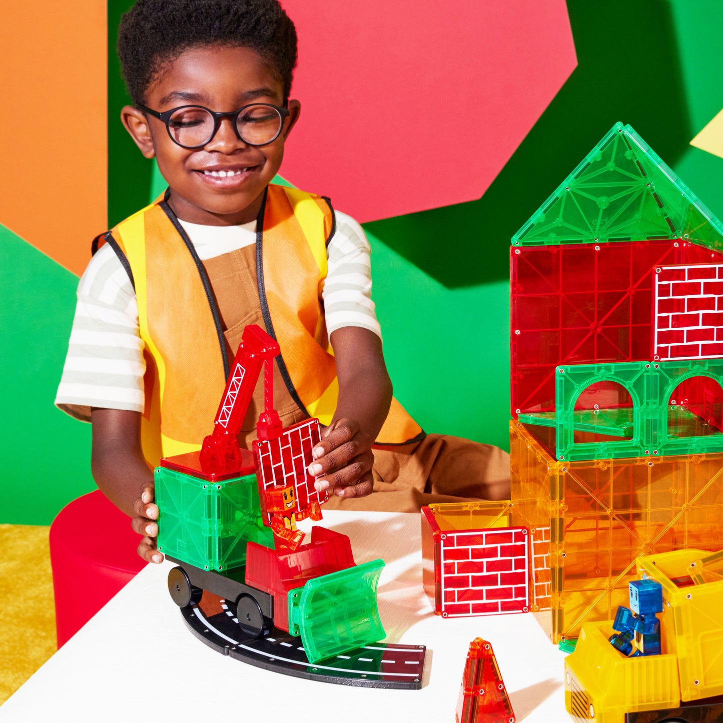 MAGNA-TILES® Builder XL 50-Piece Set