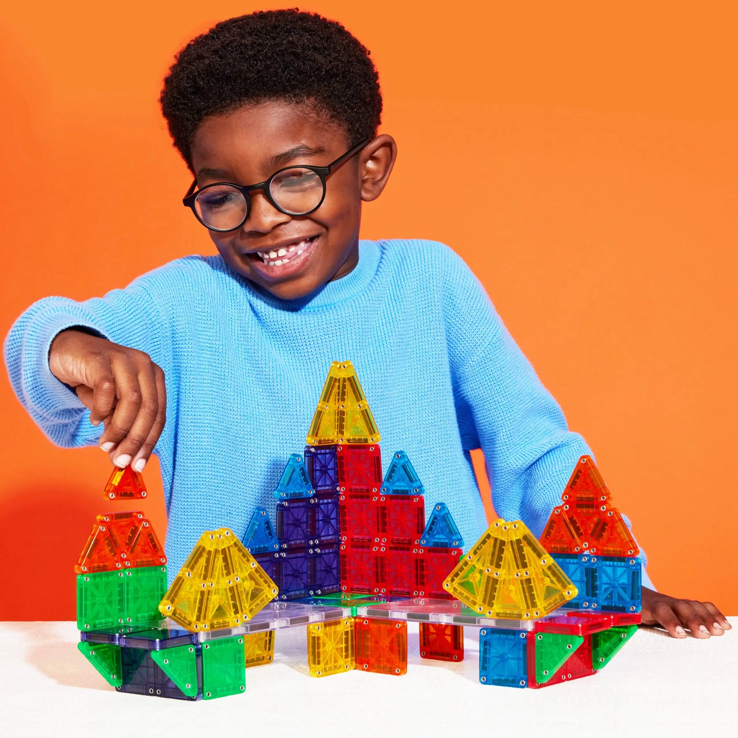 MAGNA-TILES® MicroMAGS 70-Piece Deluxe Set