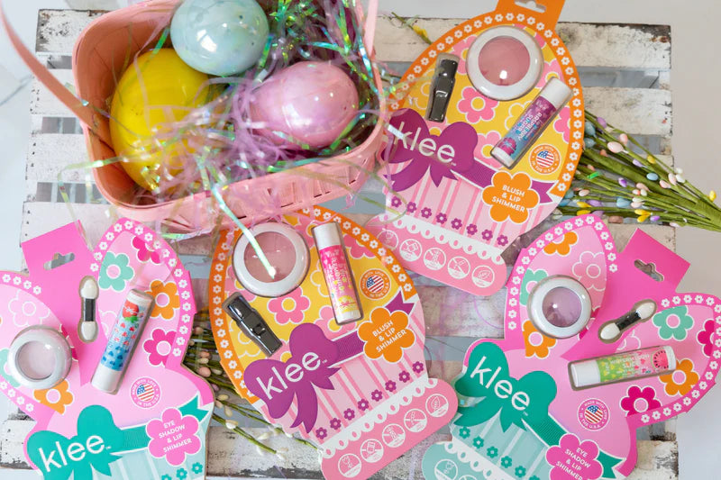 Klee Easter Eye Shadow and Lip Shimmer Set - Berry Sparkles