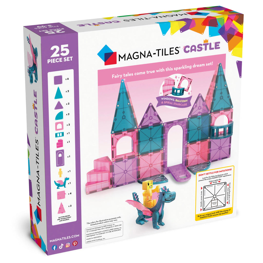 MAGNA-TILES® Castle 25-Piece Set