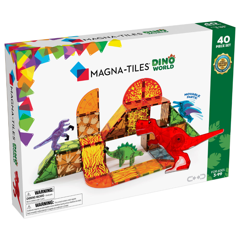 MAGNA-TILES® Dino World 40-Piece Set