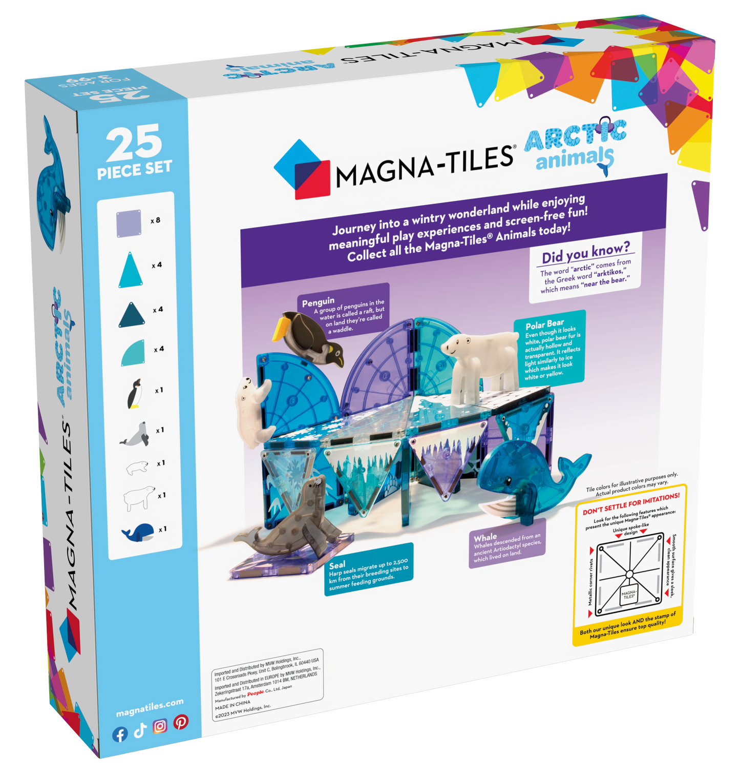 MAGNA-TILES® Arctic Animals