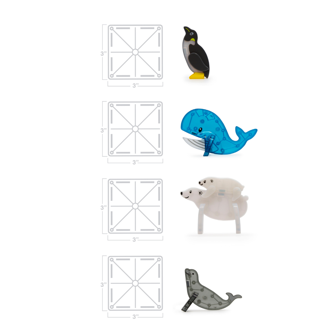MAGNA-TILES® Arctic Animals