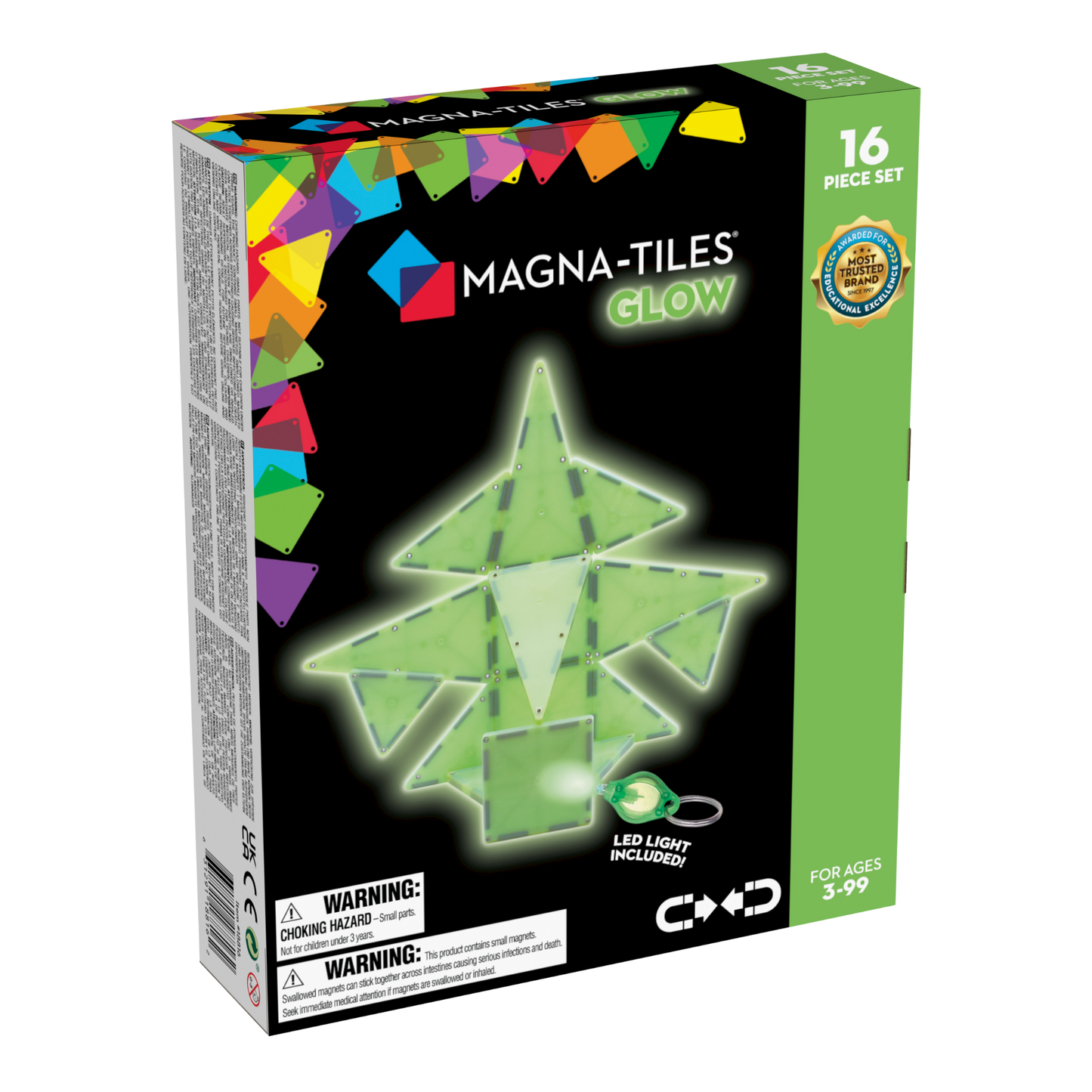 MAGNA-TILES® Glow 16-Piece Set