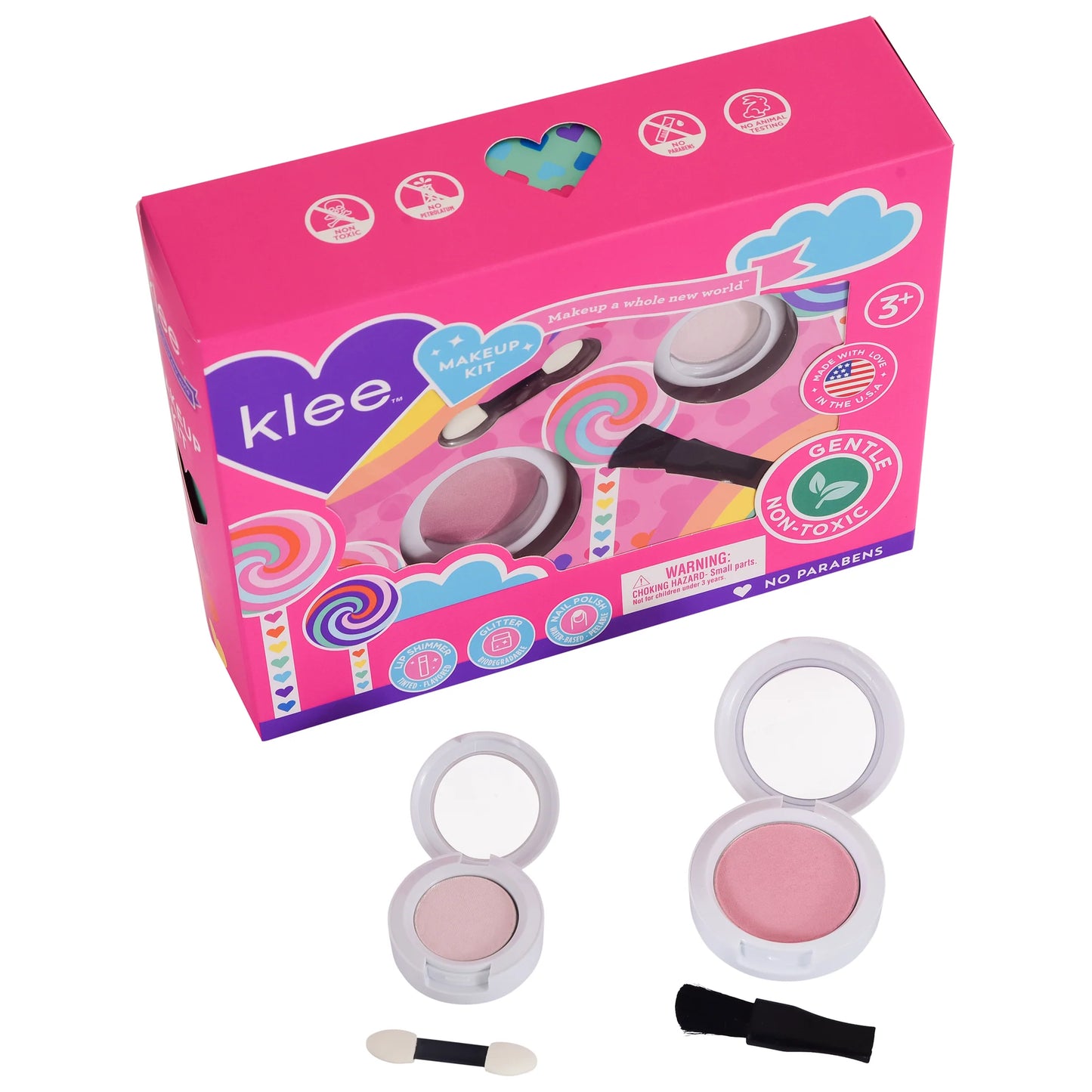 Swish and Sparkle - Klee Pinwheel Love Eyeshadow and Blush Set