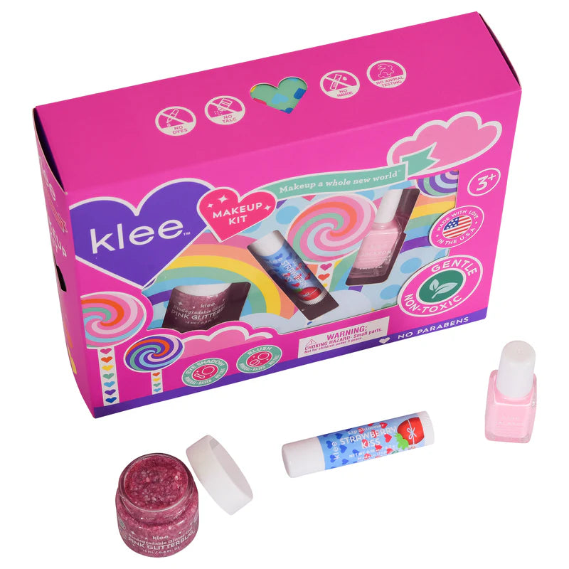 Spinning Pink - Klee Pinwheel Dream 3-Piece Makeup Kit
