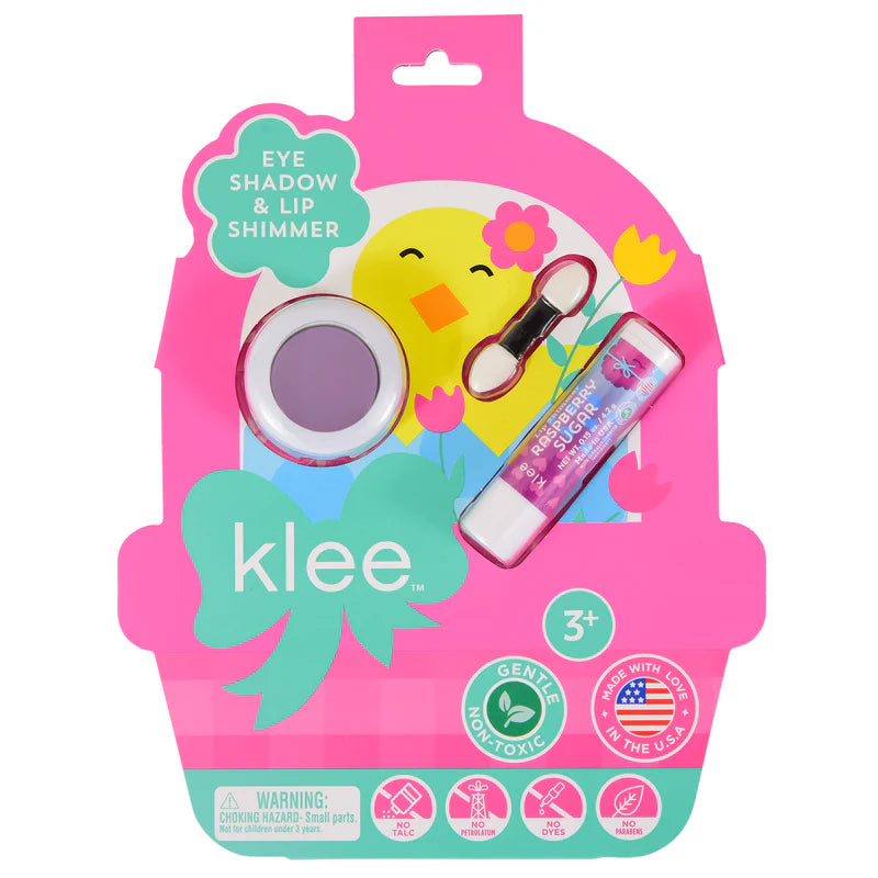 Klee Easter Eye Shadow and Lip Shimmer Set - Berry Sparkles