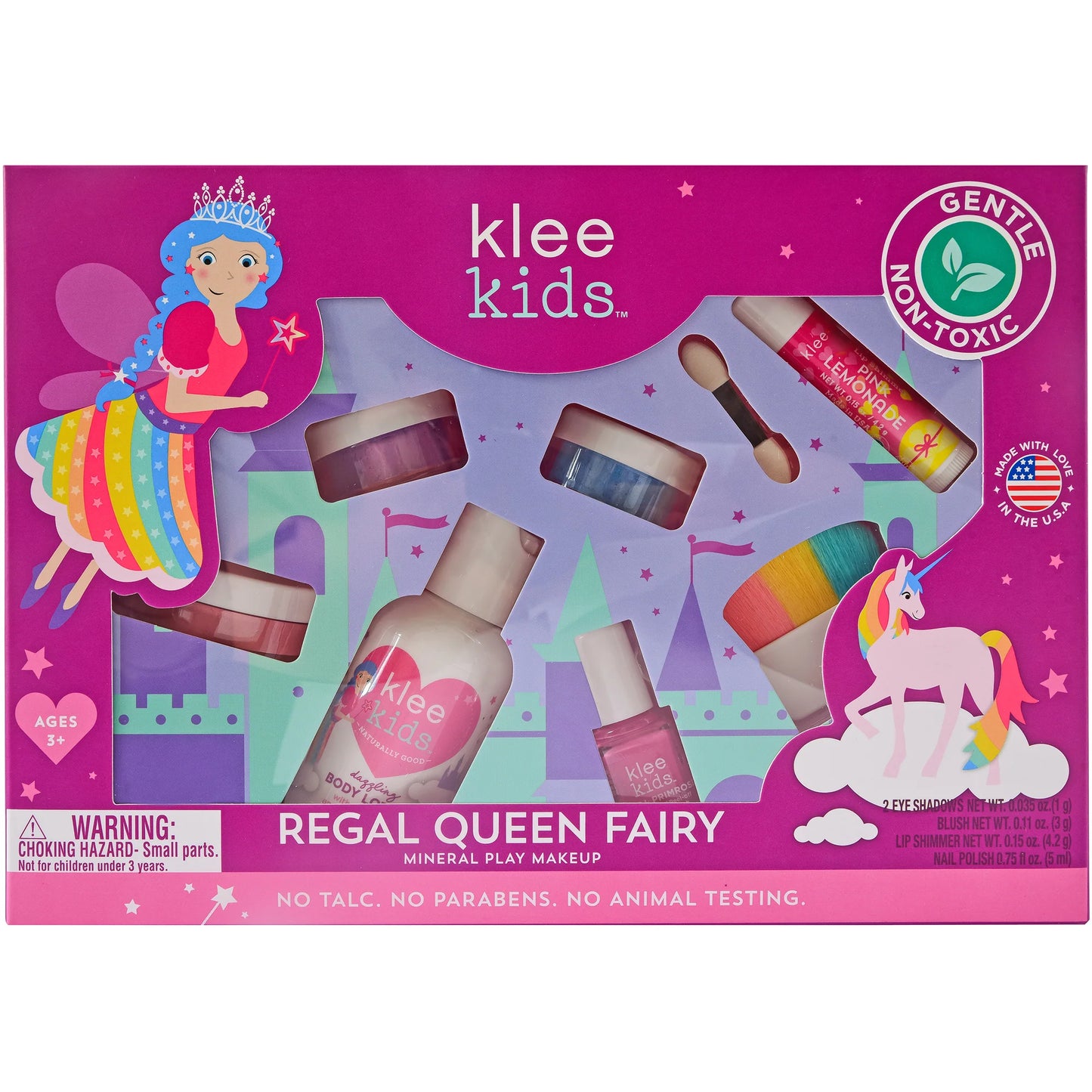 Regal Queen Fairy - Klee Kids Natural Play Makeup Kit