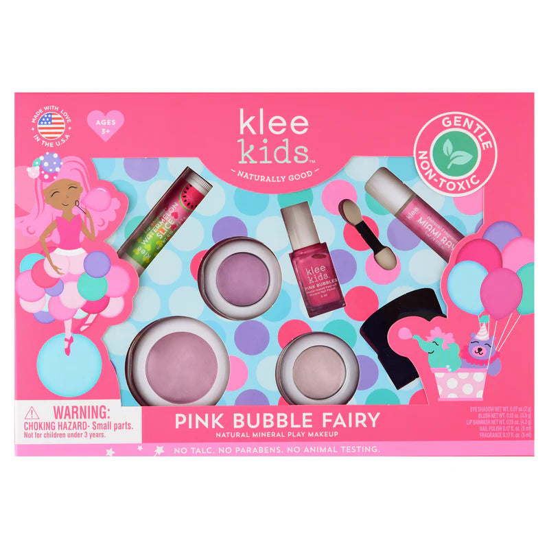 Pink Bubble Fairy - Klee Kids Natural Play Makeup Kit