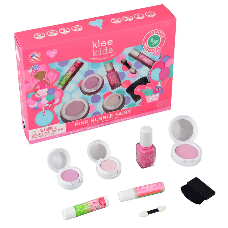 Pink Bubble Fairy - Klee Kids Natural Play Makeup Kit