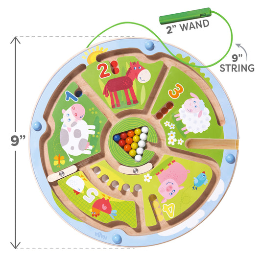 Numbers Maze Magnetic Game