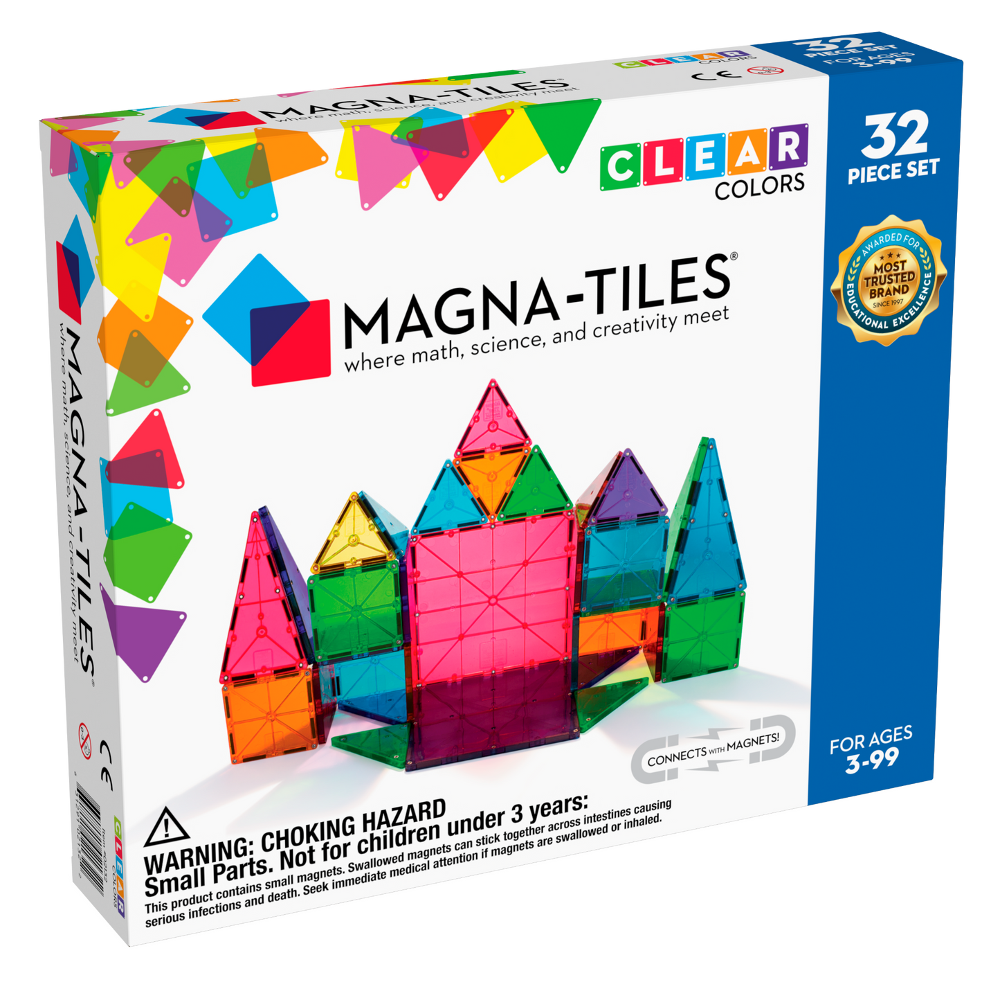 MAGNA-TILES® Classic 32-Piece Set