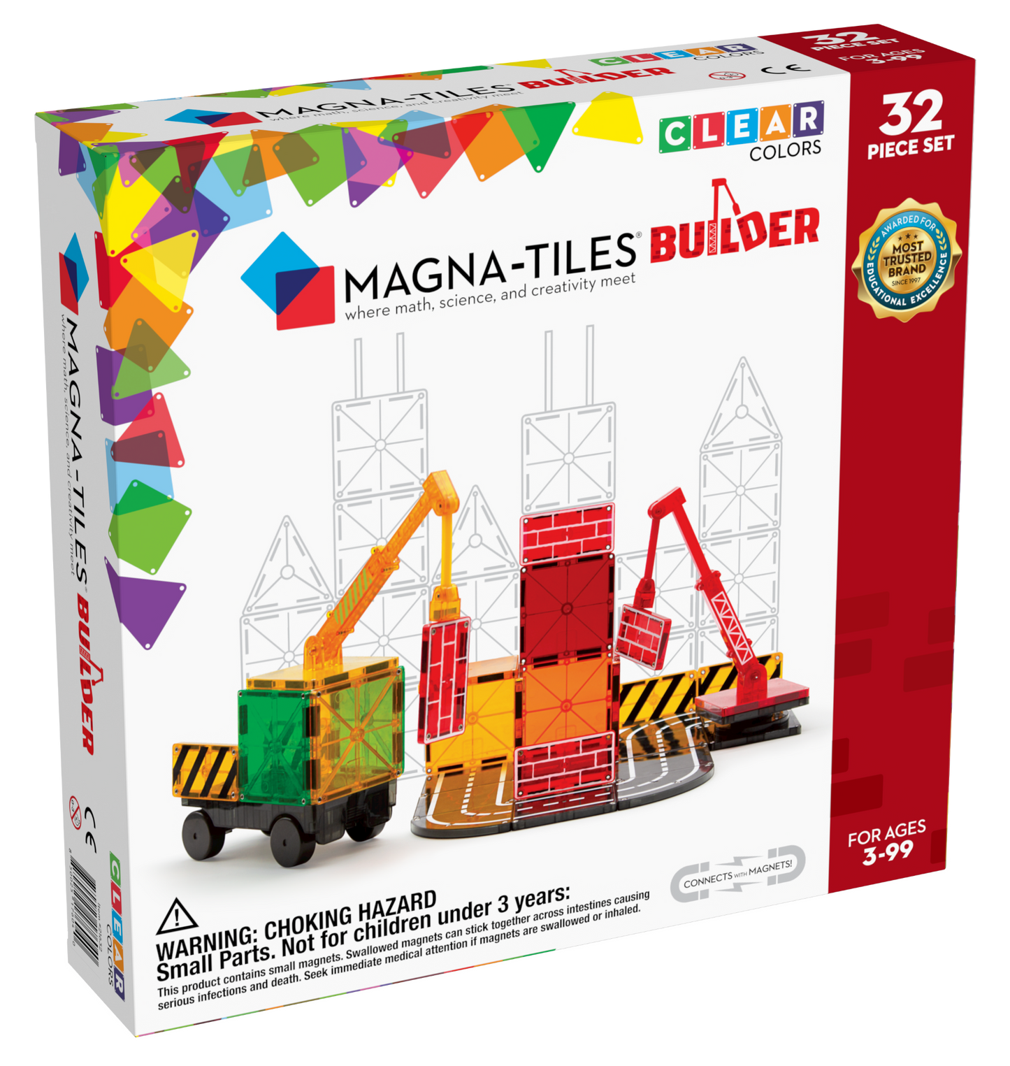 MAGNA-TILES® Builders 32-Piece Set