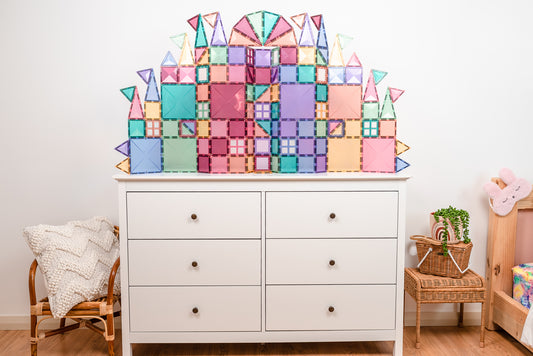 CONNETIX Tiles - Pastel Creative Pack 120 Piece