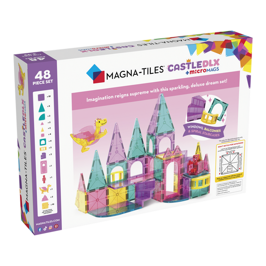 MAGNA-TILES® Castle DLX 48-Piece Set