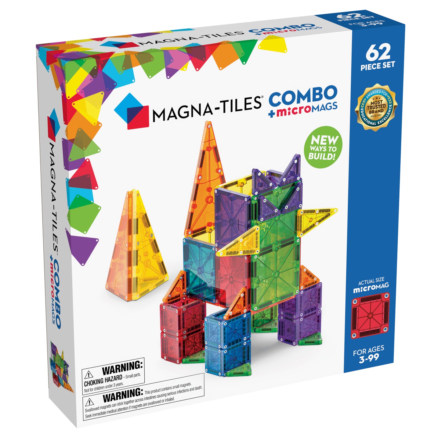 MAGNA-TILES®  Combo 62-Piece Set