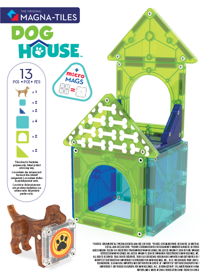 MAGNA-TILES® Dog House