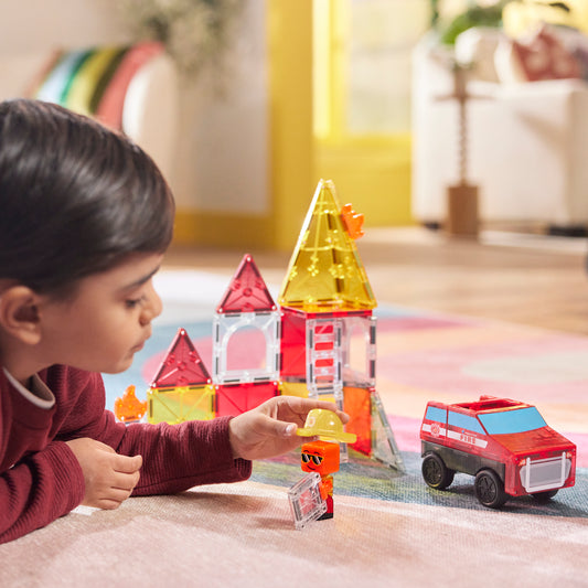 MAGNA-TILES® Fire Rescue 27-Piece Set
