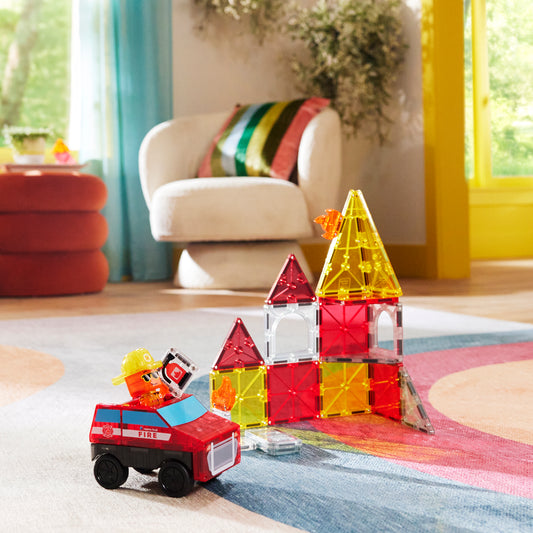 MAGNA-TILES® Fire Rescue 27-Piece Set
