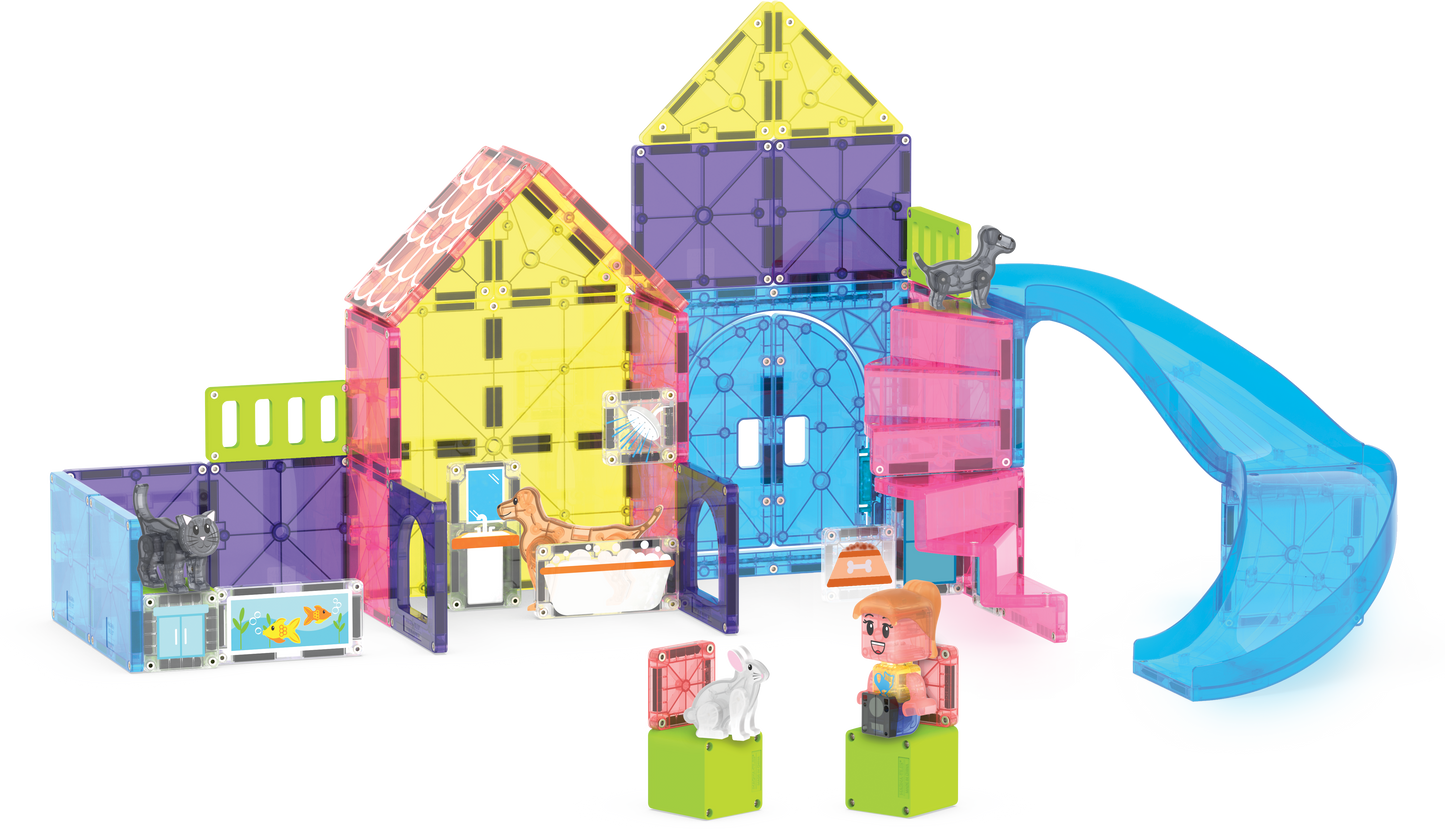 MAGNA-TILES® Pet Playhouse 50-Piece Set