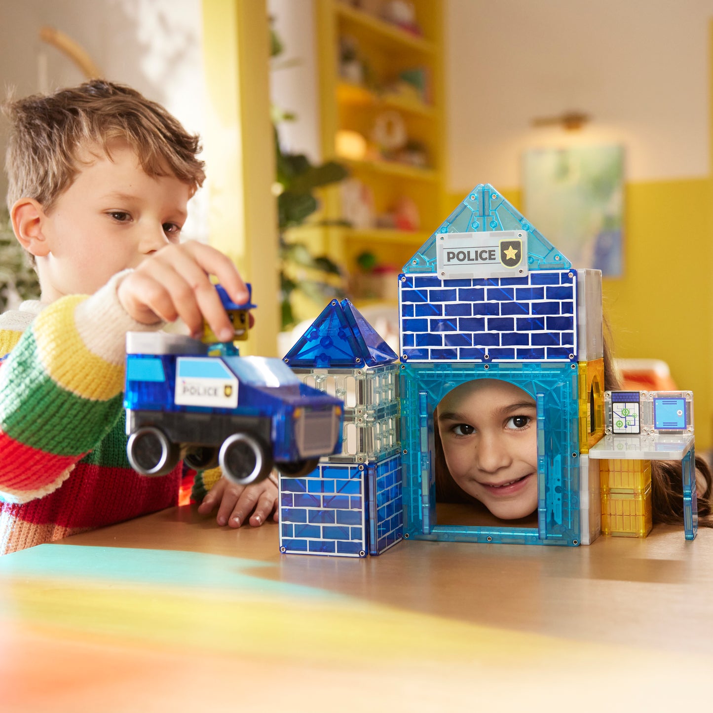Magna-Tiles® Police Station 35 Piece Set