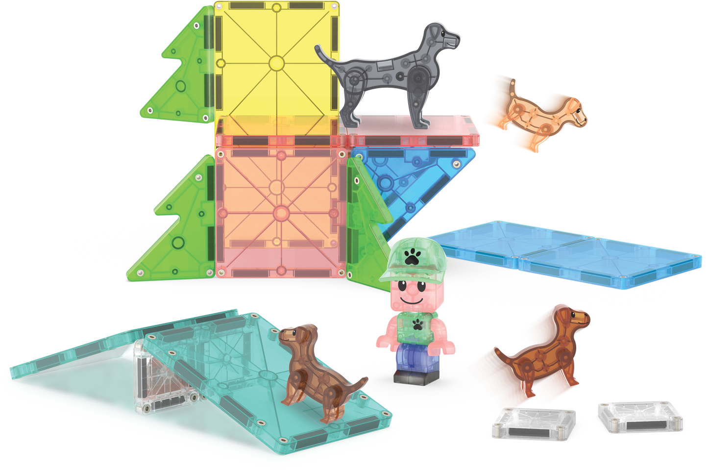 MAGNA-TILES® Puppy Park 27-Piece Set