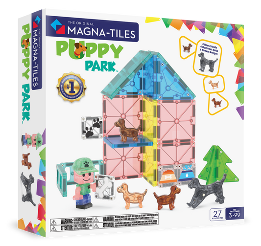 MAGNA-TILES® Puppy Park 27-Piece Set
