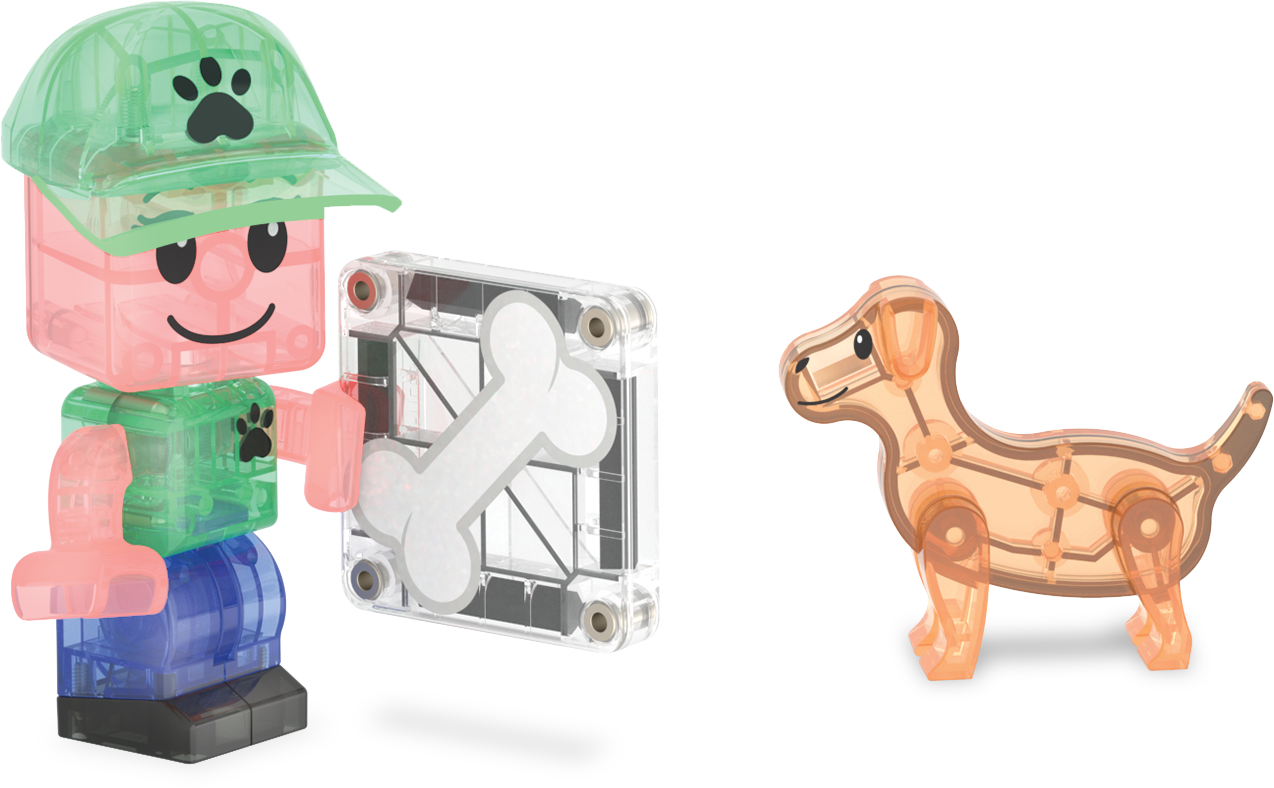MAGNA-TILES® Puppy Park 27-Piece Set
