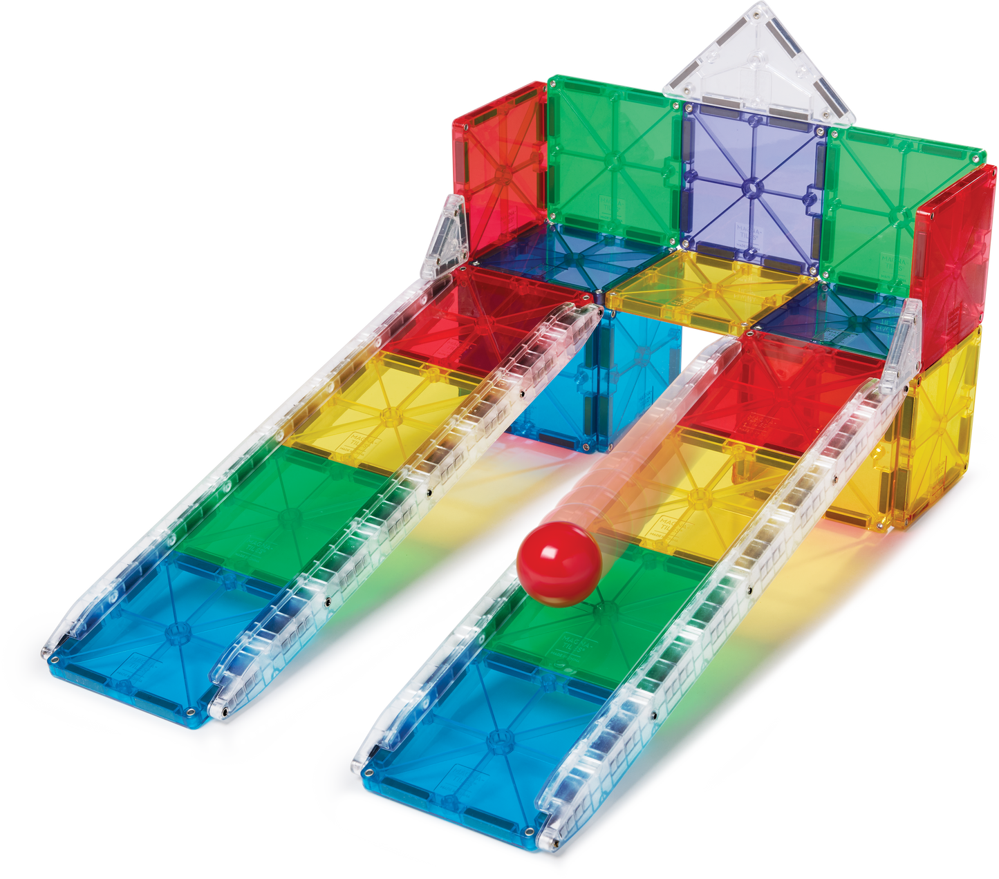 Magna-Tiles® Rail Racers 33-Piece Set