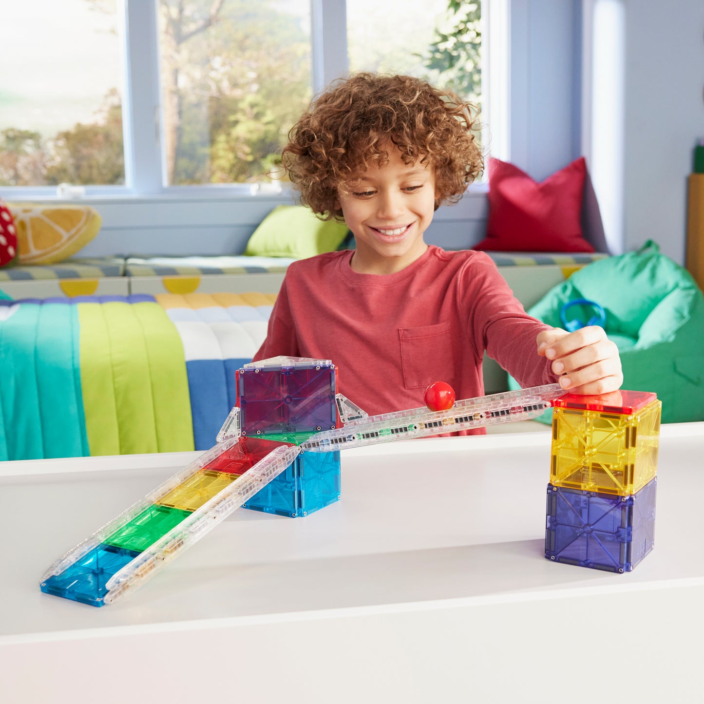 Magna-Tiles® Rail Racers 33-Piece Set