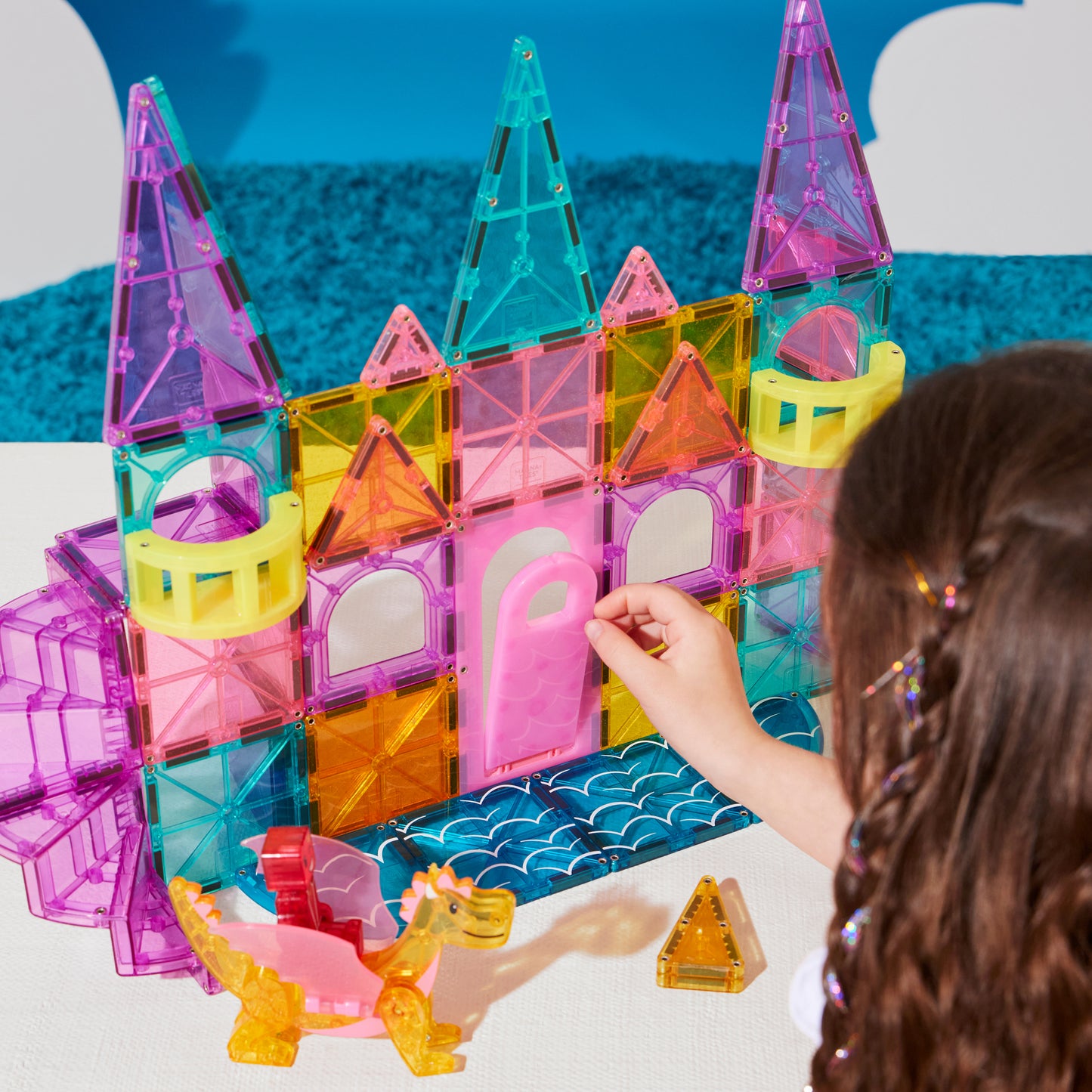 MAGNA-TILES® Castle DLX 48-Piece Set