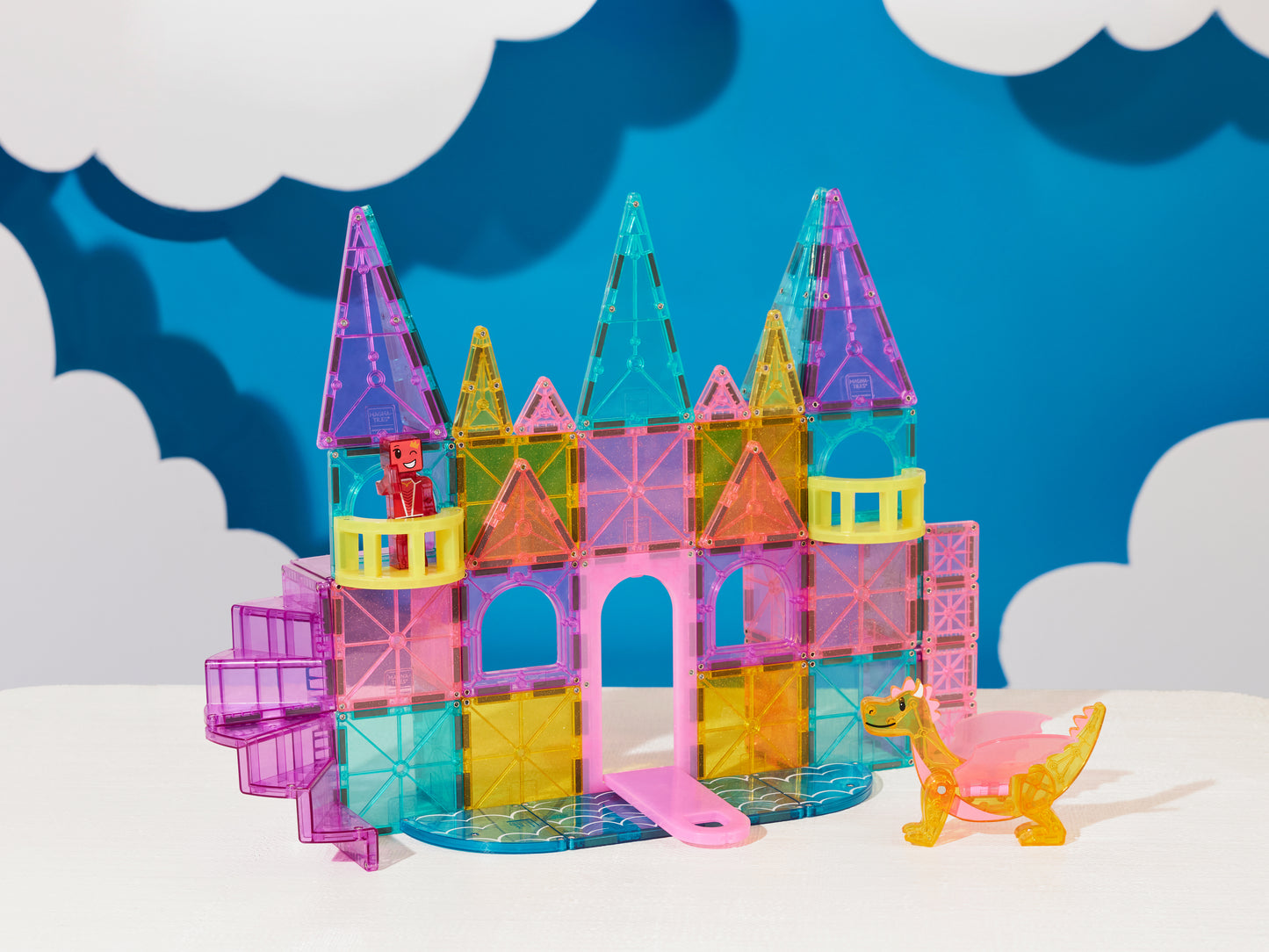 MAGNA-TILES® Castle DLX 48-Piece Set