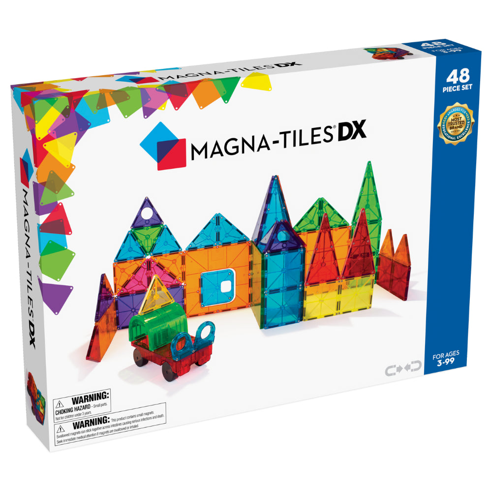 Magna-Tiles Deluxe 48-Piece Set