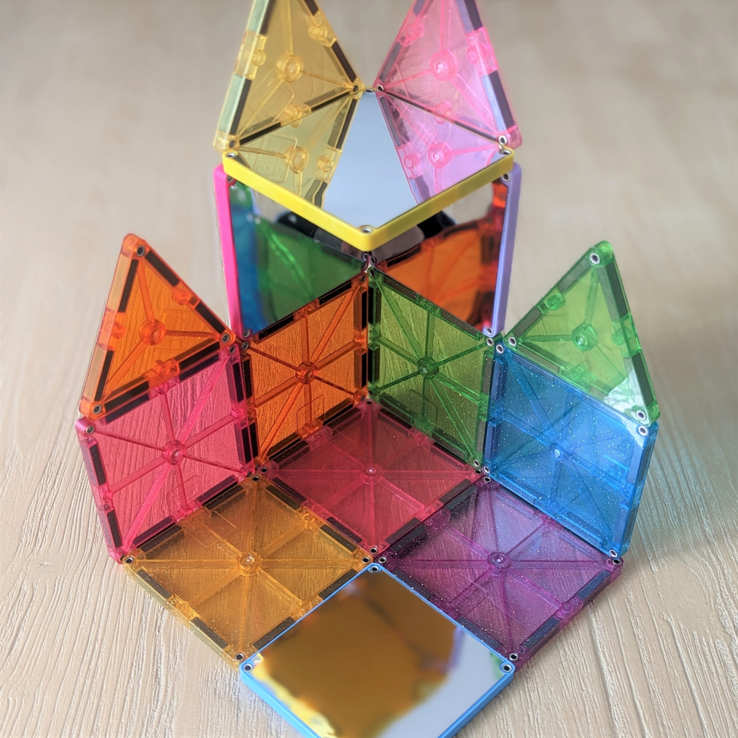 Magna-Tiles Stardust 15-Piece Set