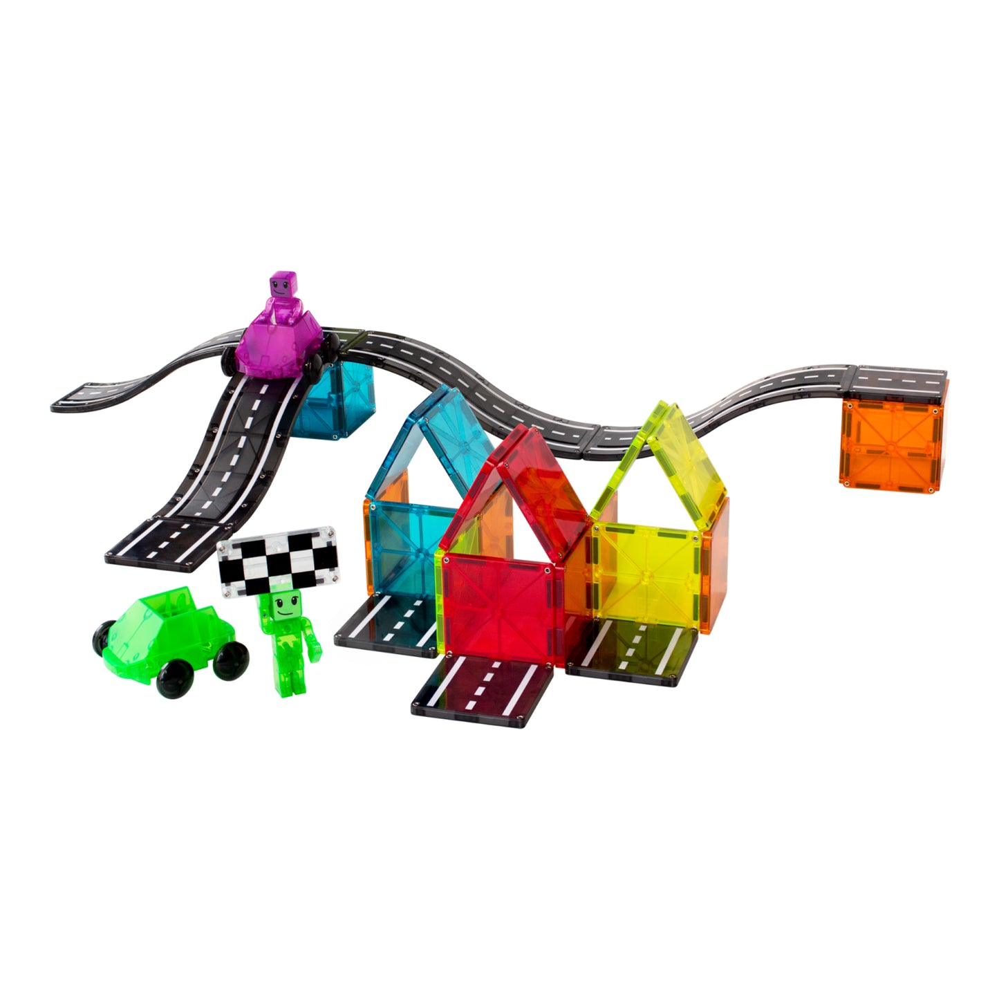 Magna-Tiles Downhill Duo-40 Piece Set