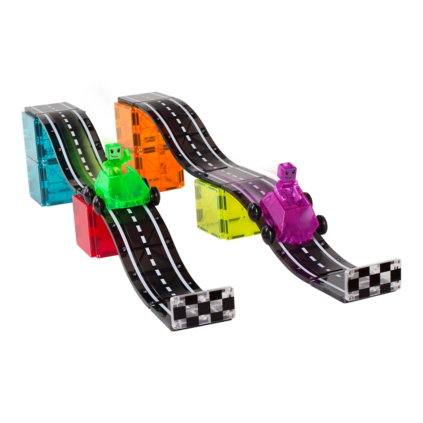 Magna-Tiles Downhill Duo-40 Piece Set