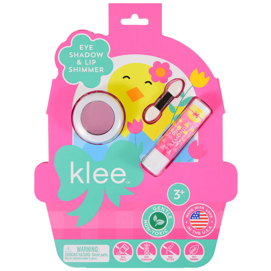Klee Easter Eye Shadow and Lip Shimmer Set - Apple Shimmer