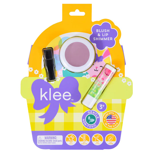 Klee Easter Blush and Lip Shimmer Set - Melon Dream