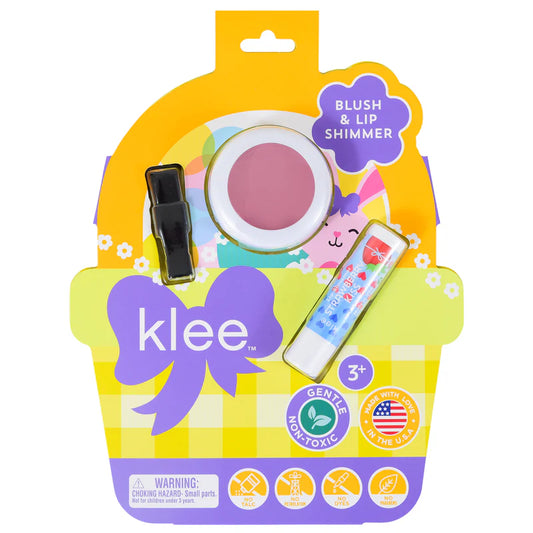 Klee Easter Blush and Lip Shimmer Set - Strawberry Pop