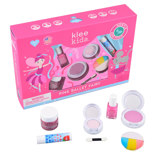 Pink Ballet Fairy - Klee Kids Natural Play Makeup Kit