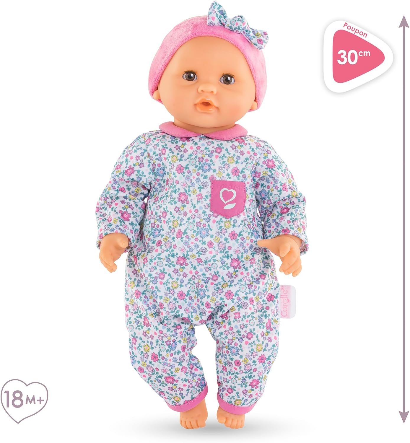 Bébé Calin- Capucine 12" Soft Baby Doll